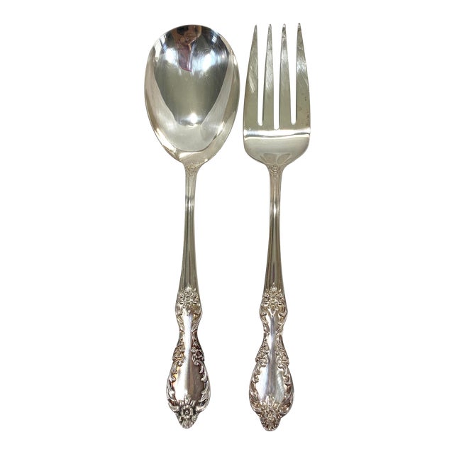 Original Rogers Silver Serving Utensils, Set of 2 Chairish