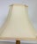 Textile Handsome Mid Century Vintage Hand Carved Alabaster Obelisk Table Lamp. For Sale - Image 7 of 12
