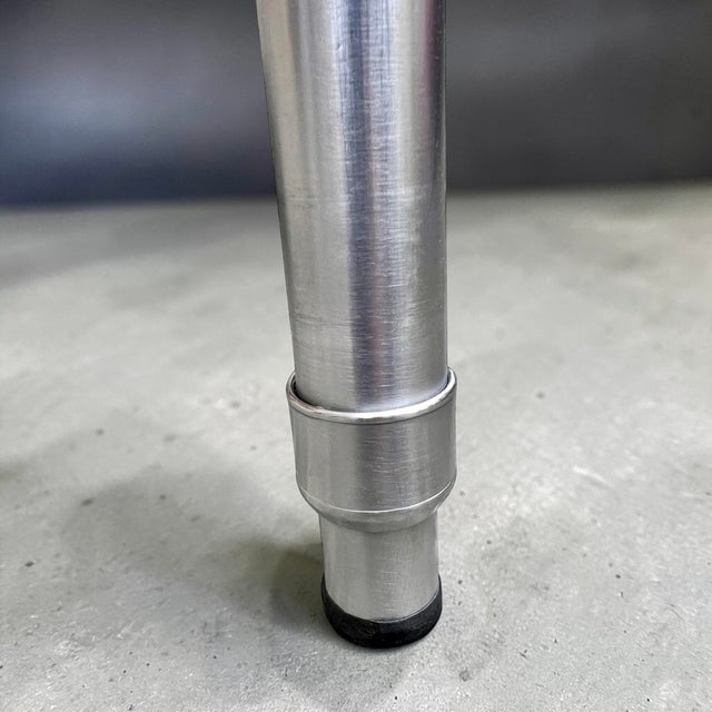 Vintage English Aluminum Tripod Theater Spotlight from Gitzo, France, 1950s For Sale - Image 13 of 18