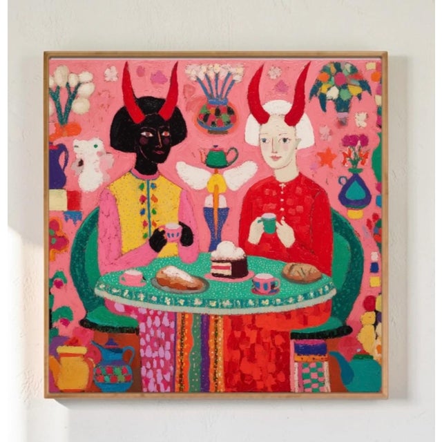 The Devil Cake Giclée Print reproduces the original artwork with high-resolution detail and accurate color fidelity,...