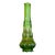14” Kanawha Dark Uranium Glass Swung Vase – Uv Reactive Vintage Art Glass For Sale