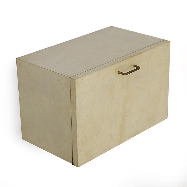 Parchment Wall Cabinet, 1950s For Sale - Image 13 of 13