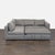 Modern Room & Board Oxford Gray Sectional Sofa With Pull-Out Sleeper For Sale - Image 3 of 8