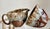 1960s Circa 1960 Canonsburg Pottery Ironstone Drip Glaze Creamer & Wide Mouth Open Sugar Bowl Set – A Pair For Sale - Image 5 of 15