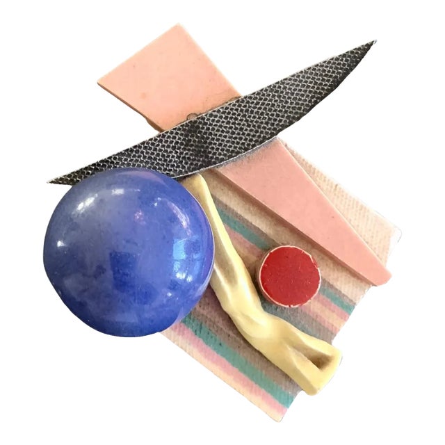 Peter Shire Micro Sculpture in Mixed Media, Early Aughts For Sale