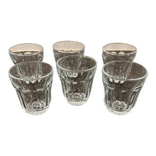 Vintage Minimalism Tapered Glassware - Set of 6 For Sale