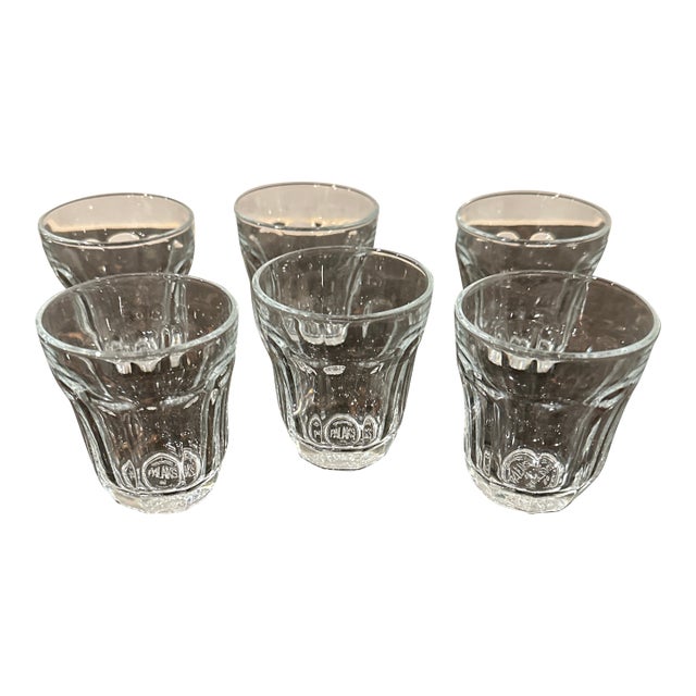 Vintage Minimalism Tapered Glassware - Set of 6 For Sale