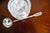 1960s Vintage Arias Peru Sterling Silver Sugar or Condiment Spoon, Floral Repousse, 6.5 Inch For Sale - Image 5 of 15