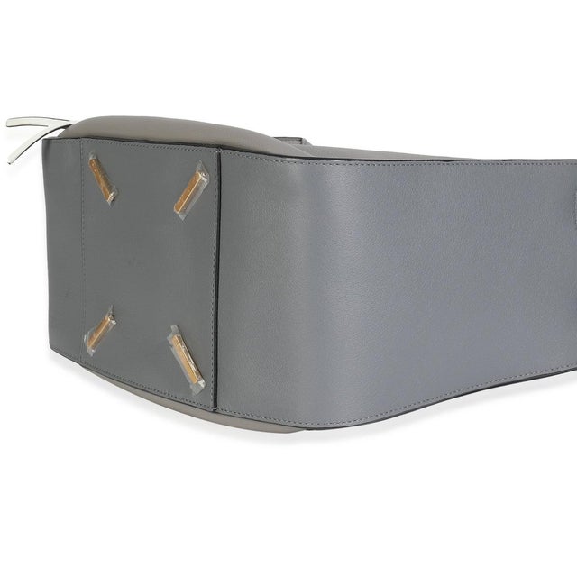 Grey Black Calfskin Medium Hammock Shoulder Bag For Sale In New York - Image 6 of 9