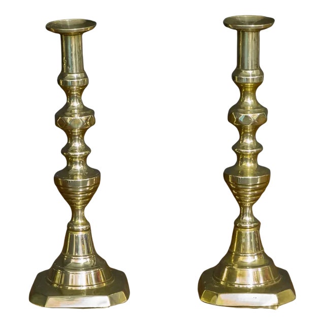 Victorian Candlesticks, Set of 2 For Sale