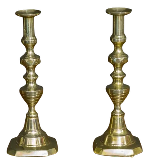 Victorian Candlesticks, Set of 2