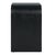 Liasonya Curved Waterfall Accent Table in Black For Sale In Philadelphia - Image 6 of 7