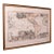 Vintage Voyage Map, French, After Henri Chatelain, Americas, Framed Cartography For Sale