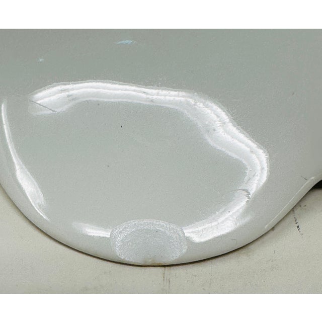 Antique Haviland Limoges Platter | Schleiger 222 Pink Floral Pattern | H&Co L France 1888-1896 | Scalloped Victorian Serving Dish For Sale - Image 10 of 13