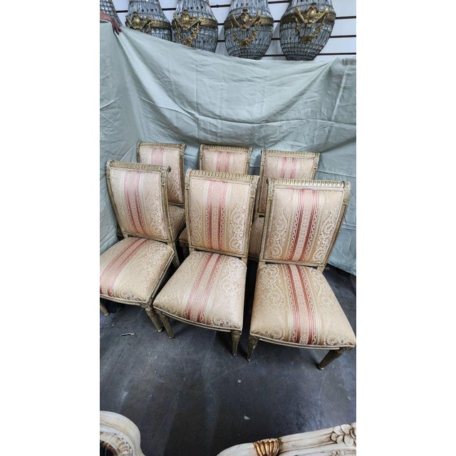 Early 19th Century 19th Century French Louis Xv Style Dining Chairs - Set of 6 For Sale - Image 5 of 5