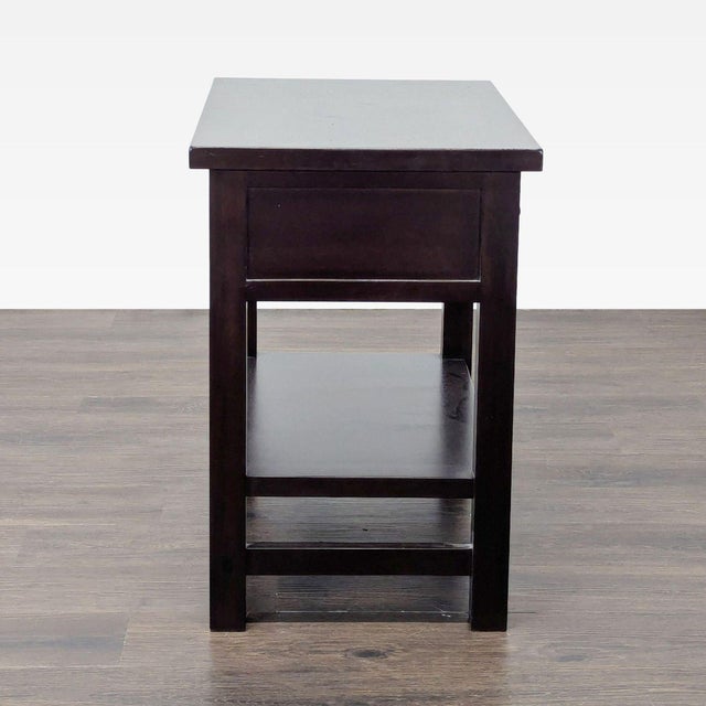 2010s Pottery Barn Farmhouse Bedside Table For Sale - Image 5 of 10