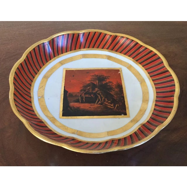 18th Century 1800s English Georgian Derby Porcelain Plate For Sale - Image 5 of 10