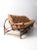 Brown Mid-Century Clark Casual Furniture Rattan Sofa For Sale - Image 8 of 11