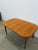 Wood Vintage Mid Century Modern Teak Extendable Dining Table For Sale - Image 7 of 11