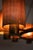 Wood Scandinavian Modern Ceiling Lamp in Brass and Cane by Hans Bergström, 1940s For Sale - Image 7 of 13
