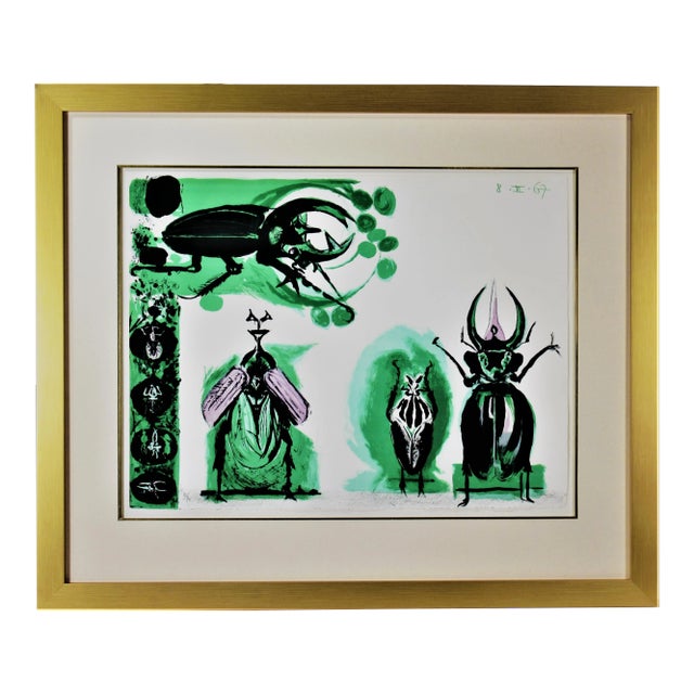 Graham Sutherland, Beetles #1, 1967 For Sale