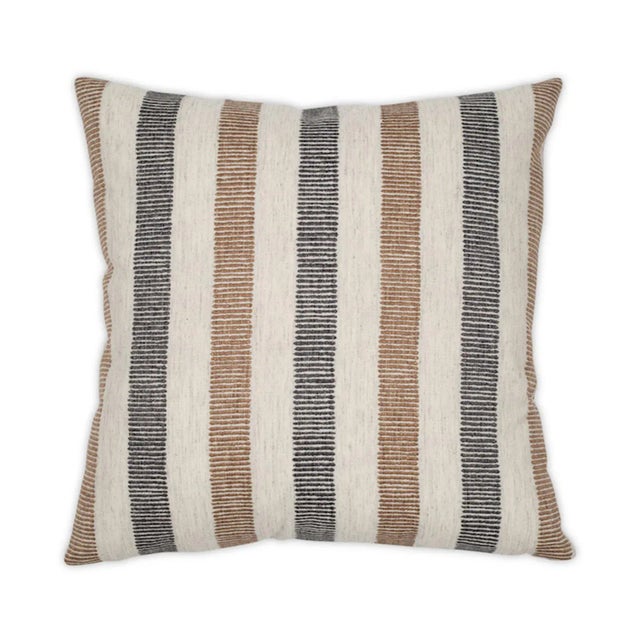 Decorative pillow; knife edge; hidden zipper closure; 90/10 feather/down insert Dry Clean