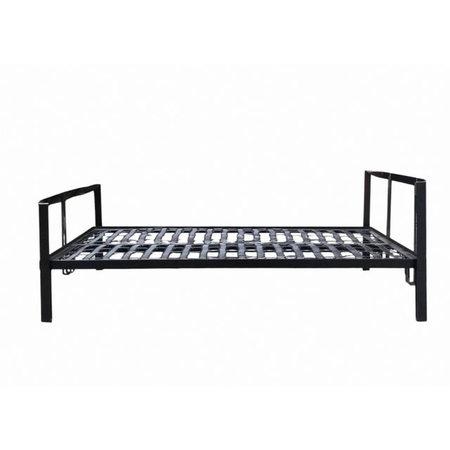 Gavina Black Vanessa Double Bed by Tobia Scarpa for Gavina, Italy, 1970s For Sale - Image 4 of 6