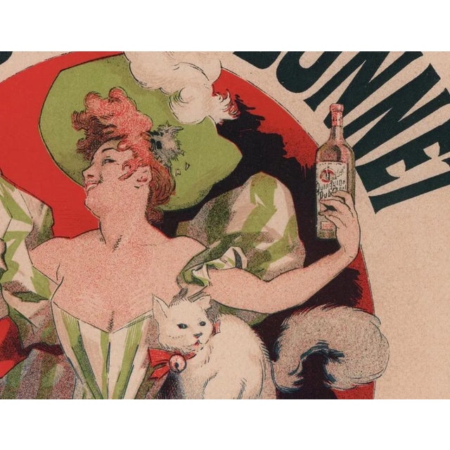 J. Chéret, Quinquina Dubonnet from Les Maîtres de L'Affiche, 1898, Original Lithograph For Sale - Image 4 of 12