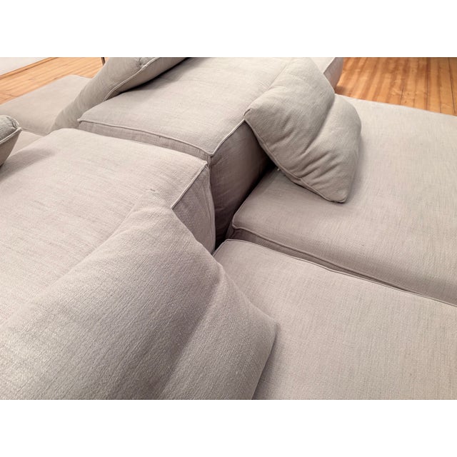 Modular Sofa by Piero Lissoni for Living Divani, Italy, 2010s, Set of 14 For Sale - Image 12 of 18