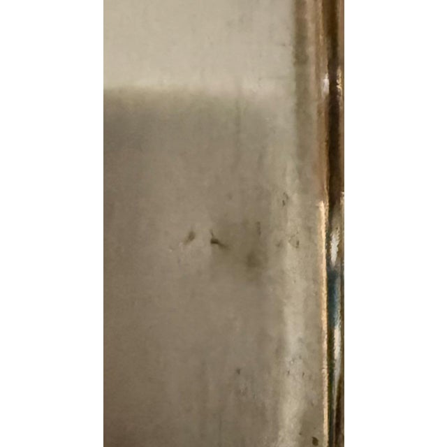 Metal Early 20th Century Art Deco Octagonal Silver Plated Handled Serving Dish For Sale - Image 7 of 9