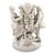 French Biscuit Porcelain Centrepiece Group with Floral Garlands, 1800s For Sale - Image 4 of 12