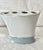Vintage Laura Ashley "Sophia" Porcelain Toothbrush Holder With Blue Roses For Sale In Denver - Image 6 of 11