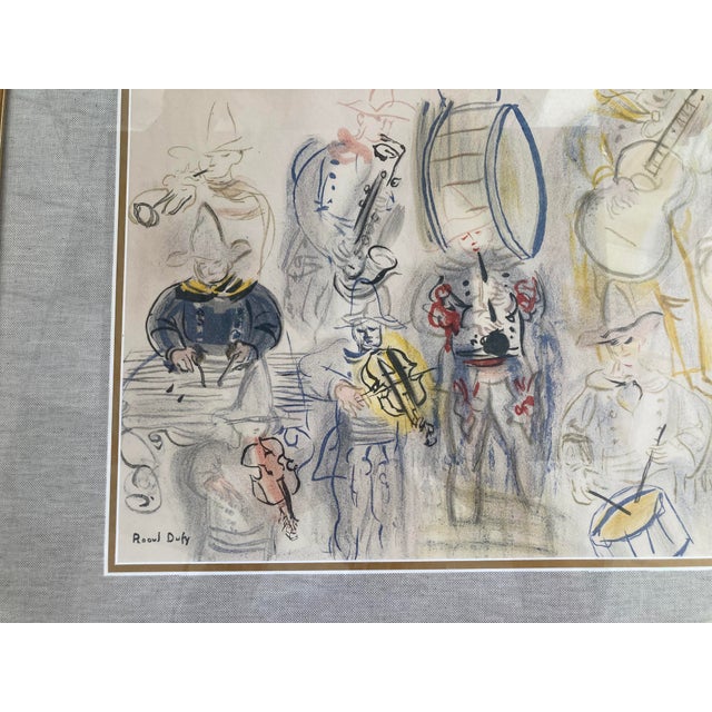 Raoul Dufy Hand Colored Illustration Pochoir From the Estate of Cz Guest For Sale - Image 12 of 12