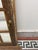 Brown Vintage 6-Pane Reclaimed Window Mirror With Original Hardware For Sale - Image 8 of 11