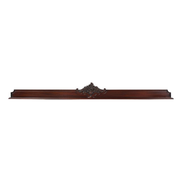 Antique Sculpted Oak Frieze or Wall Ornament, France, 1900s For Sale
