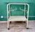 Mid-Century Modern Vintage White Hospital Table For Sale - Image 3 of 13