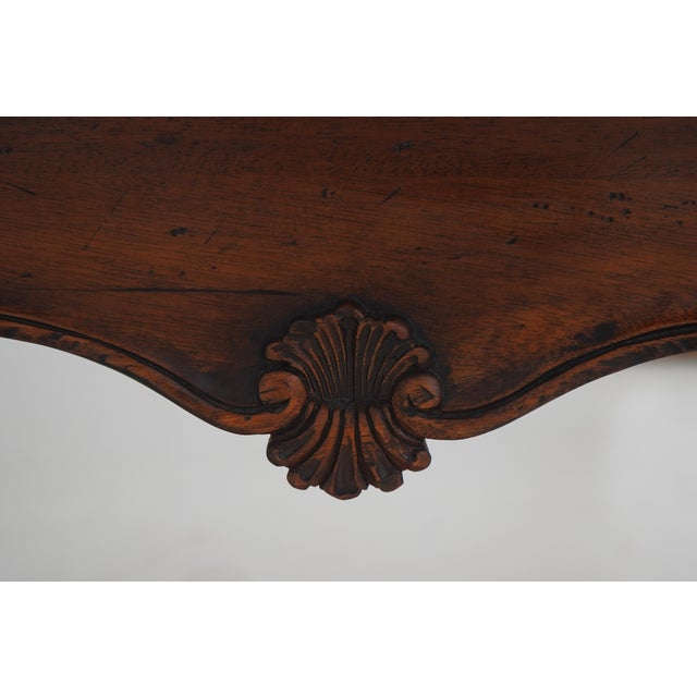 Henredon Mahogany French Provincial Side Table For Sale - Image 11 of 17