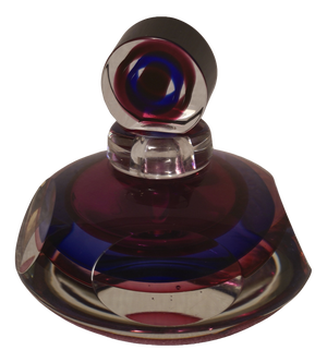 Mid-Century Modern Murano Glass Perfume Bottle, 1990