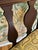 Wood Early 20th Century American Classical Revival / Empire Revival Mahogany Settee With New Paisley Upholstery For Sale - Image 7 of 15