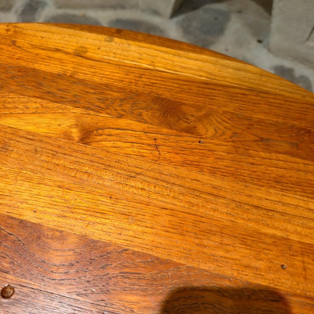 Solid Teak Wood Coffee or Side Table in a Kidney Shape Mid Century Modern For Sale - Image 11 of 16