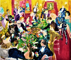 LeRoy Neiman, Baden Baden, Casino, 1987