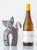 Cubist cat figurine by Alfonso Otero Regal of Regal Cerámica in Viveiro, Galicia. The stylized feline form, with its...