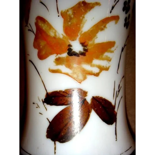 Vintage Napoleion III Period Vases - A Pair For Sale - Image 4 of 4