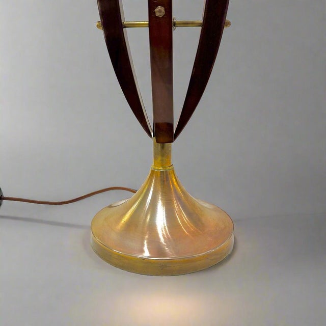 Mid-20 Century Pair of Modernist Architectural Table Lamps, Italy For Sale - Image 15 of 18