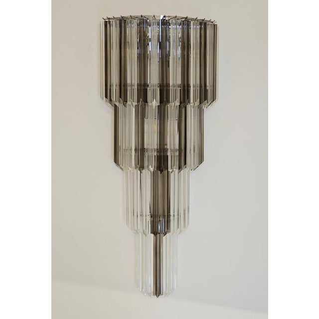 A large and artistic vintage wall lamp created in 1961 by our master glassmaker. Completely handcrafted, this wall lamp is...