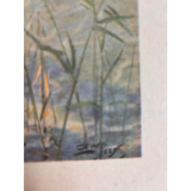 Tan The Reflection by Anders Zorn Original Published Color Lithograph, Female Nude, Printed in Sweden 1928 For Sale - Image 8 of 10