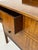 Campaign Vintage Regency Style Figured Mahogany Server or Washstand For Sale - Image 3 of 17
