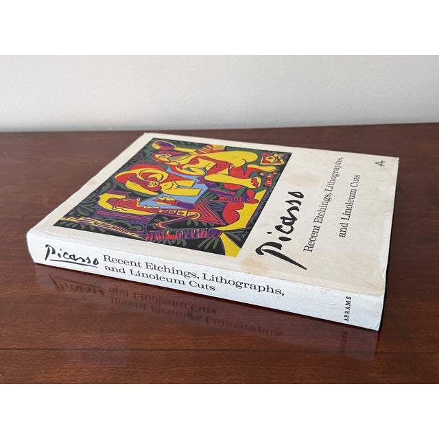 Extremely collectible first edition copy of hardcover "Picasso: Recent Etchings, Lithographs, and Linoleum Cuts" book....