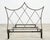 Pair of French Neoclassical Iron Lattice Twin Bed Frames For Sale - Image 14 of 18