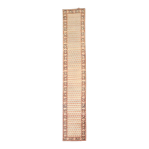 Zabihi Collection Ivory Tabriz Haji Jalili Fine Persian Runner